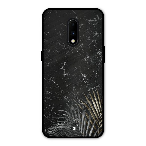 Awesome Royal Marble Metal Back Case for OnePlus 7