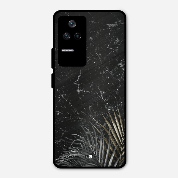 Awesome Royal Marble Metal Back Case for Poco F4 5G
