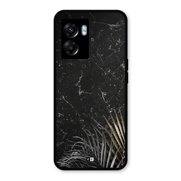 Awesome Royal Marble Metal Back Case for Realme Narzo 50 5G