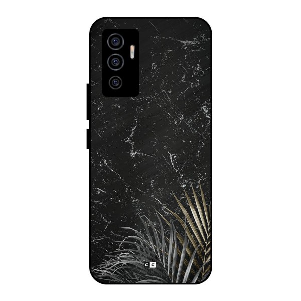 Awesome Royal Marble Metal Back Case for Vivo V23e