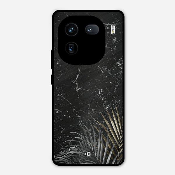 Awesome Royal Marble Metal Back Case for iQOO 12