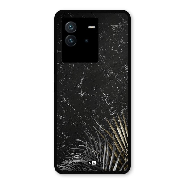 Awesome Royal Marble Metal Back Case for iQOO Neo 6 5G