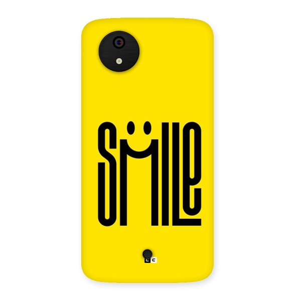 Awesome Smile Back Case for Canvas A1  AQ4501