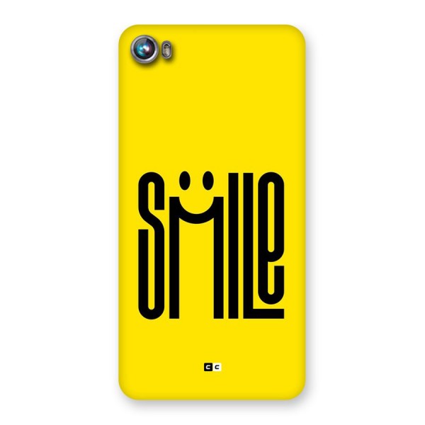 Awesome Smile Back Case for Canvas Fire 4 (A107)