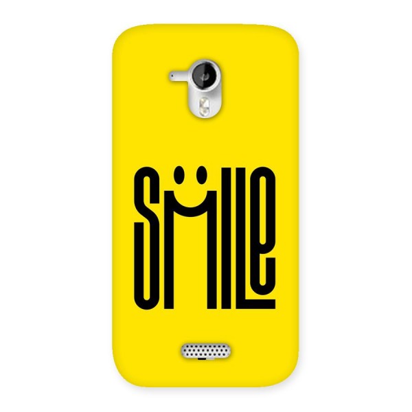 Awesome Smile Back Case for Canvas HD A116