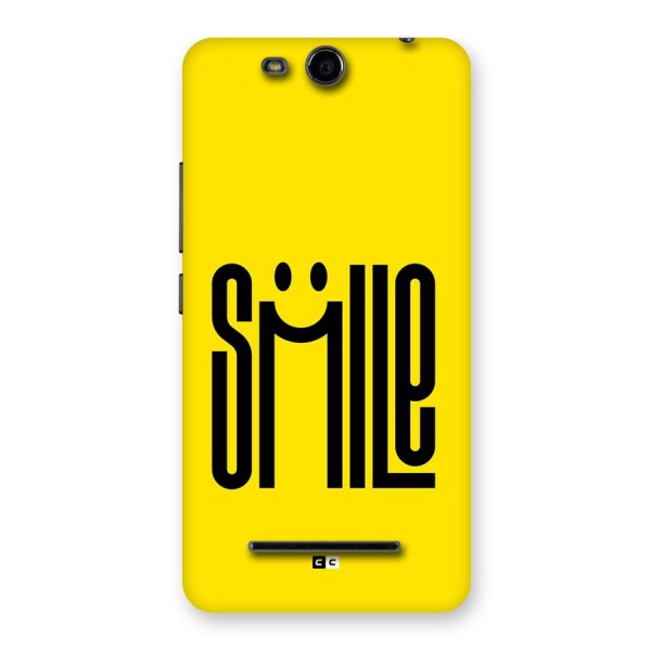 Awesome Smile Back Case for Canvas Juice 3 Q392