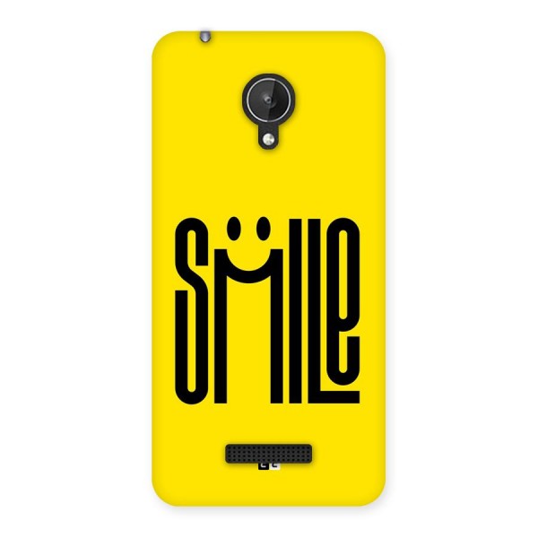 Awesome Smile Back Case for Canvas Spark Q380