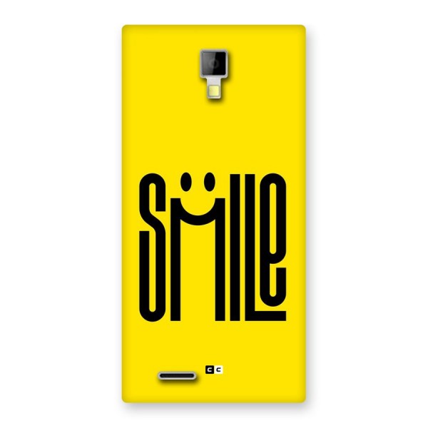 Awesome Smile Back Case for Canvas Xpress A99