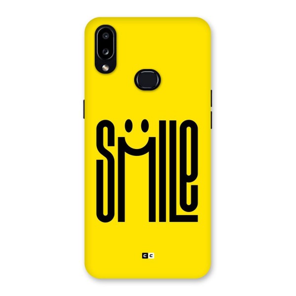 Awesome Smile Back Case for Galaxy A10s