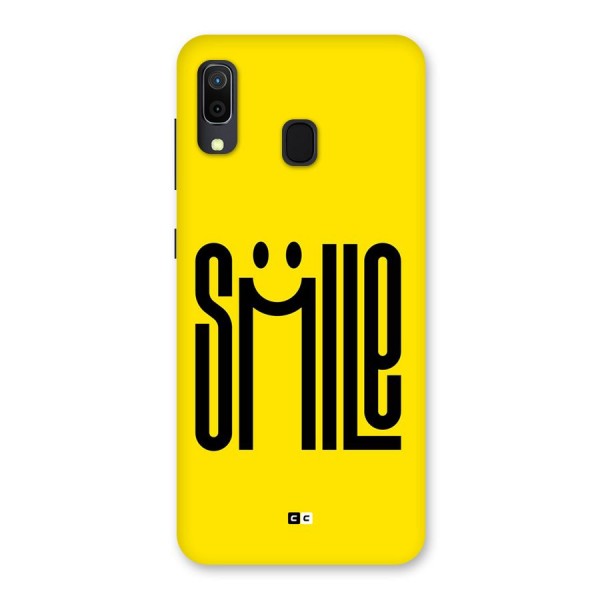 Awesome Smile Back Case for Galaxy A20