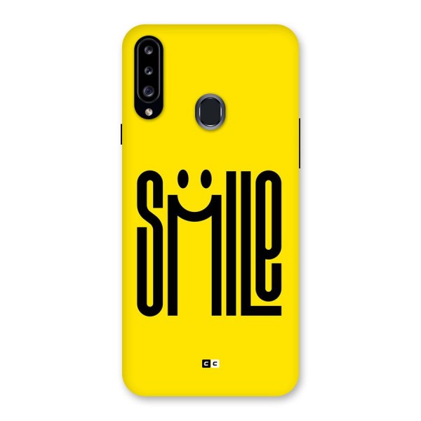 Awesome Smile Back Case for Galaxy A20s