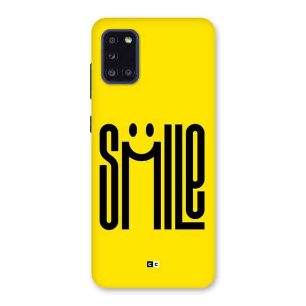Awesome Smile Back Case for Galaxy A31