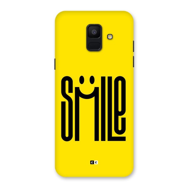 Awesome Smile Back Case for Galaxy A6 (2018)