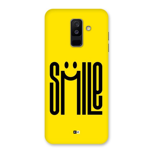 Awesome Smile Back Case for Galaxy A6 Plus