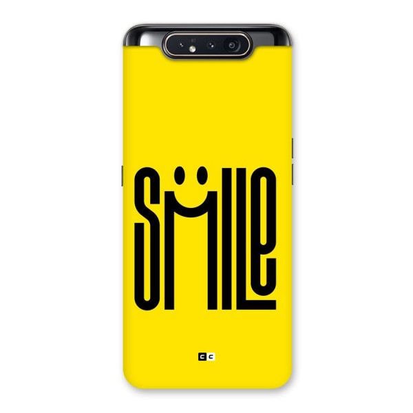 Awesome Smile Back Case for Galaxy A80