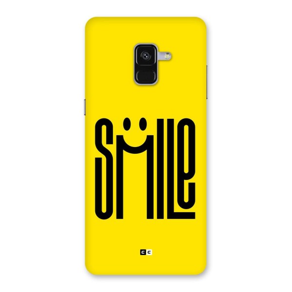 Awesome Smile Back Case for Galaxy A8 Plus