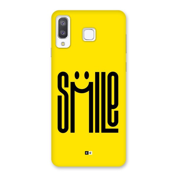Awesome Smile Back Case for Galaxy A8 Star