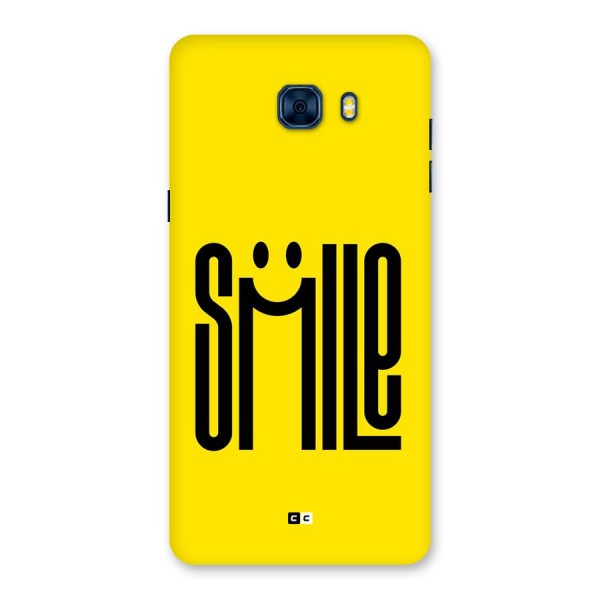 Awesome Smile Back Case for Galaxy C7 Pro