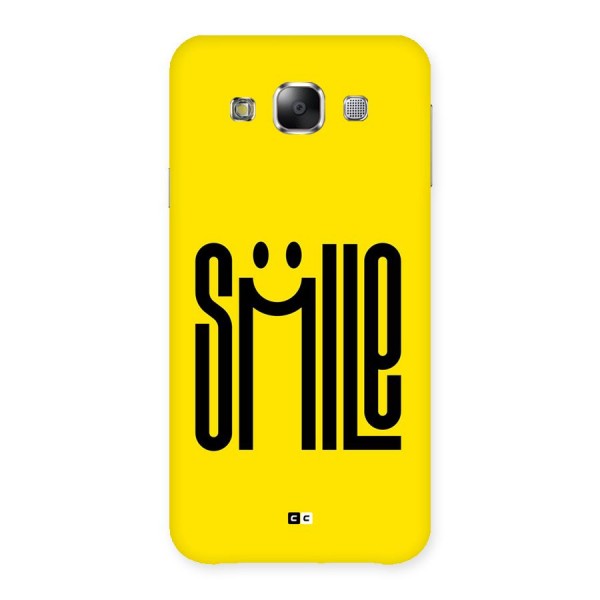 Awesome Smile Back Case for Galaxy E5