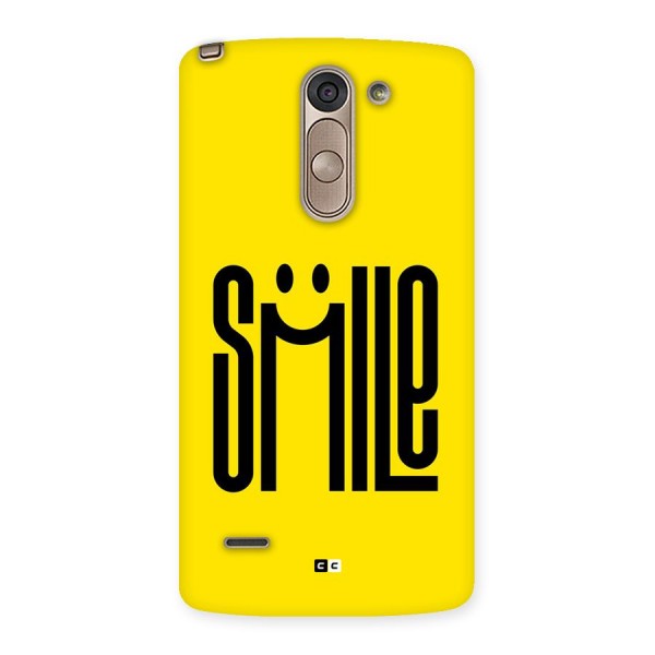 Awesome Smile Back Case for LG G3 Stylus