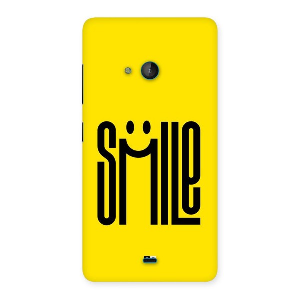 Awesome Smile Back Case for Lumia 540