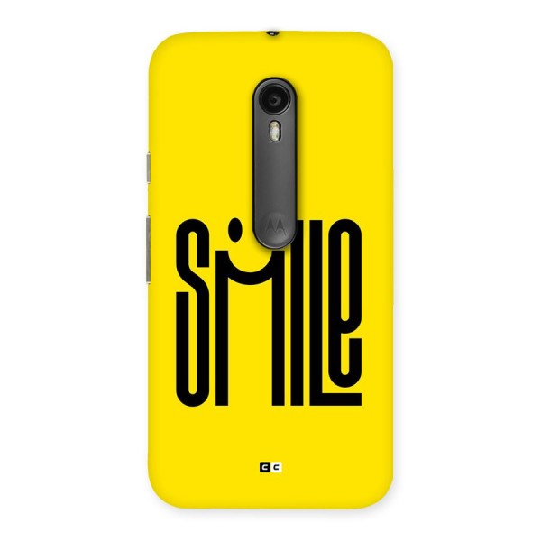 Awesome Smile Back Case for Moto G3