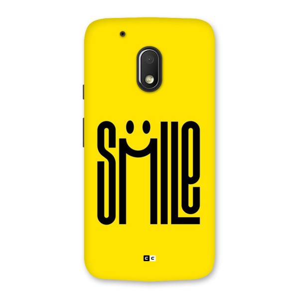 Awesome Smile Back Case for Moto G4 Play