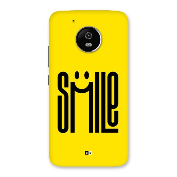 Awesome Smile Back Case for Moto G5