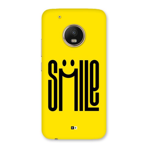 Awesome Smile Back Case for Moto G5 Plus
