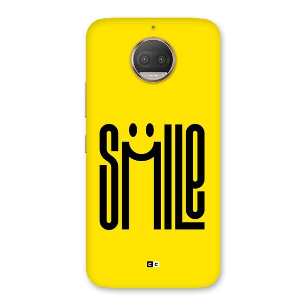 Awesome Smile Back Case for Moto G5s Plus