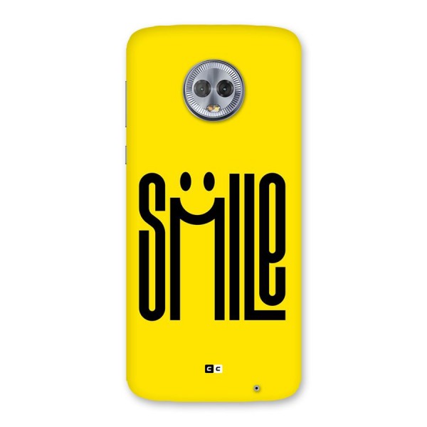 Awesome Smile Back Case for Moto G6 Plus
