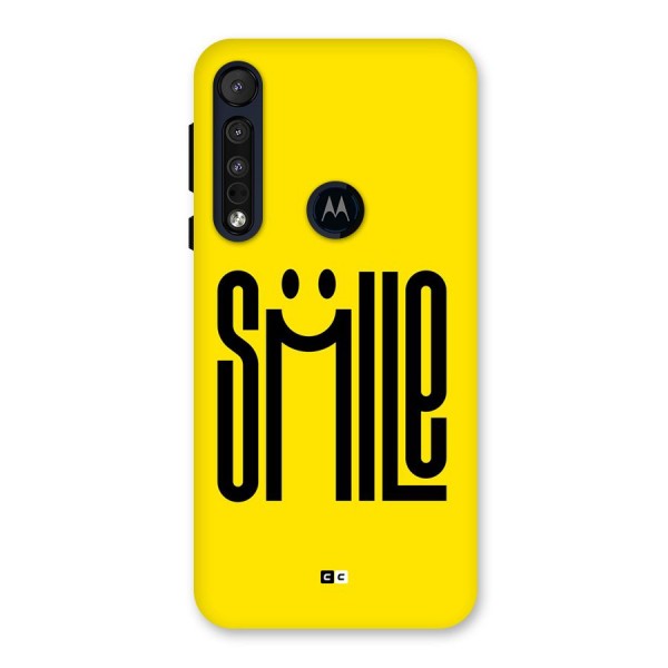 Awesome Smile Back Case for Motorola One Macro