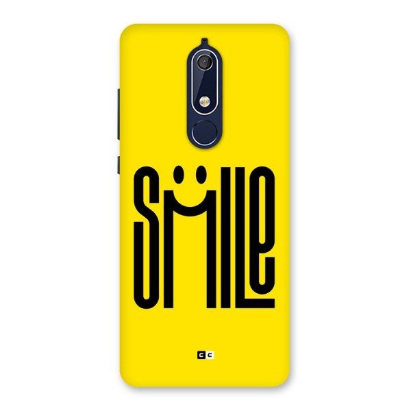 Awesome Smile Back Case for Nokia 5.1