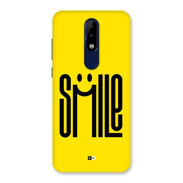 Awesome Smile Back Case for Nokia 5.1 Plus