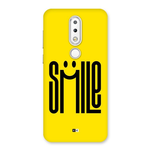 Awesome Smile Back Case for Nokia 6.1 Plus