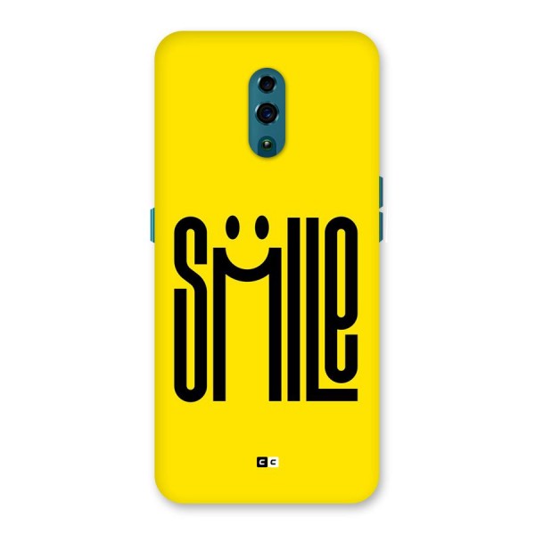 Awesome Smile Back Case for Oppo Reno