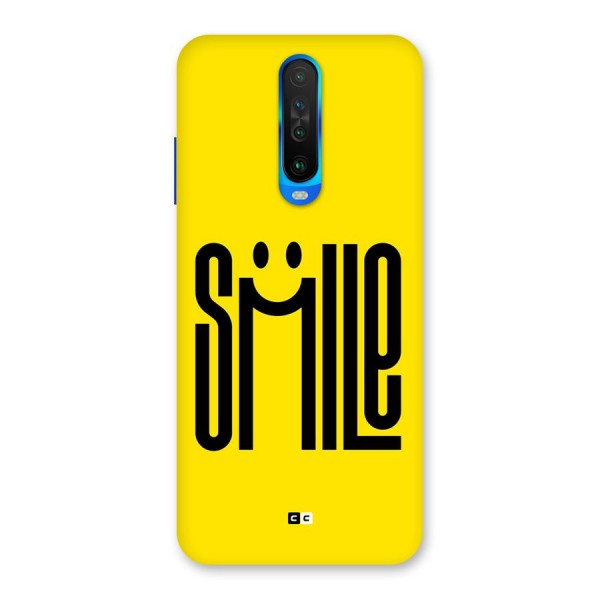 Awesome Smile Back Case for Poco X2