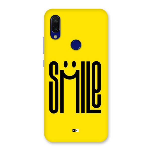 Awesome Smile Back Case for Redmi 7