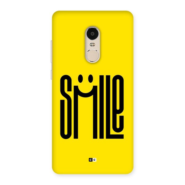 Awesome Smile Back Case for Redmi Note 4