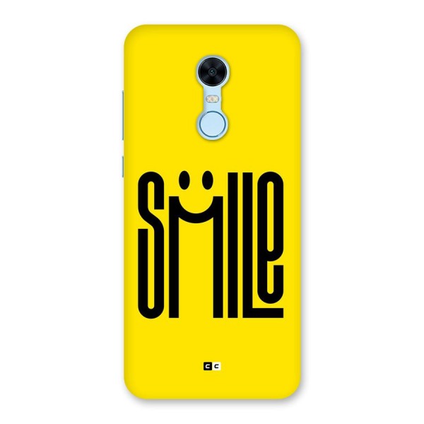 Awesome Smile Back Case for Redmi Note 5