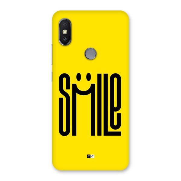 Awesome Smile Back Case for Redmi Y2