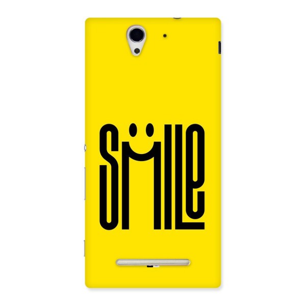 Awesome Smile Back Case for Xperia C3