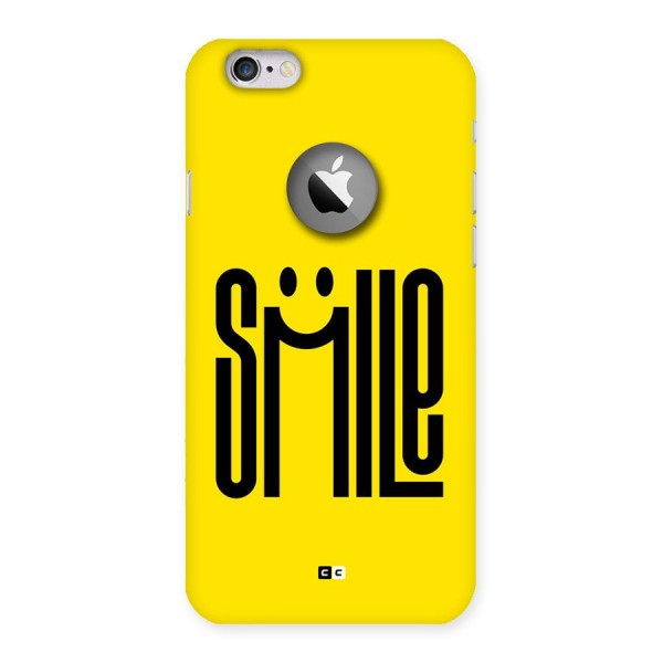 Awesome Smile Back Case for iPhone 6 Logo Cut