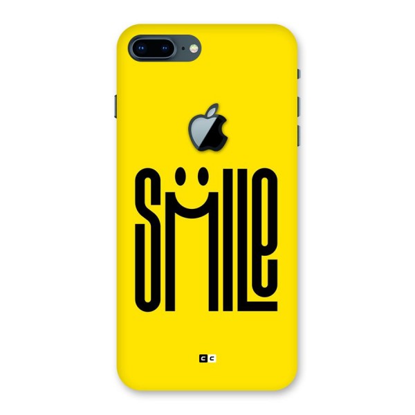 Awesome Smile Back Case for iPhone 7 Plus Apple Cut