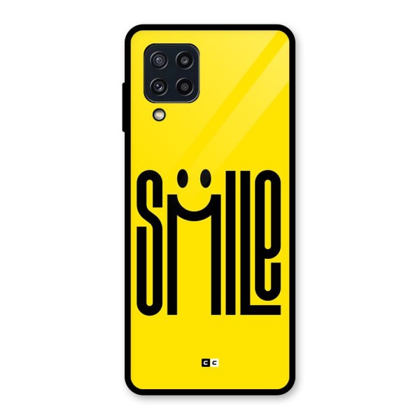 Awesome Smile Glass Back Case for Galaxy M32