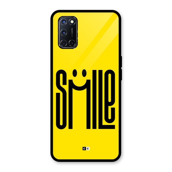 Awesome Smile Glass Back Case for Oppo A52