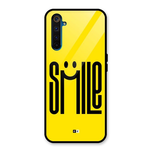 Awesome Smile Glass Back Case for Realme 6 Pro