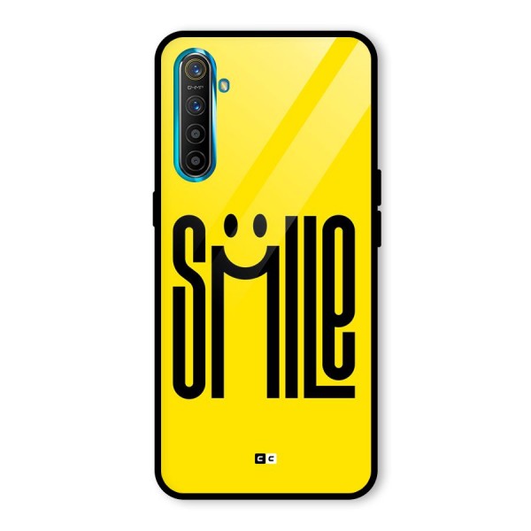 Awesome Smile Glass Back Case for Realme X2