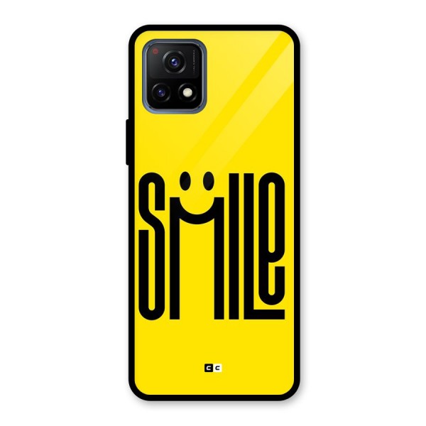 Awesome Smile Glass Back Case for Vivo Y72 5G