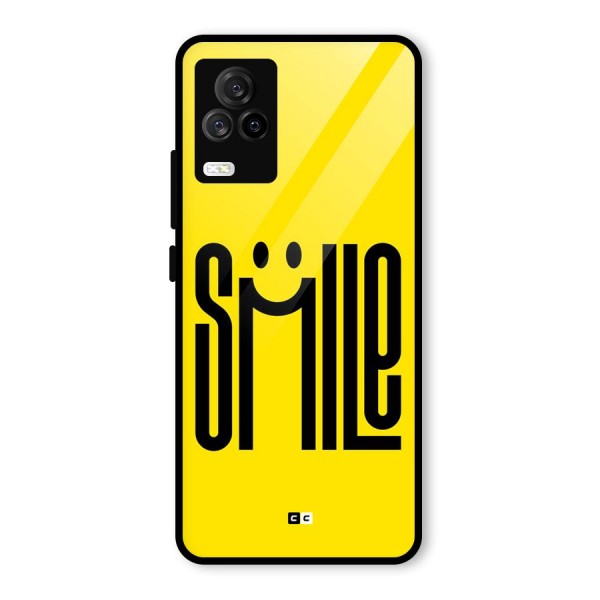 Awesome Smile Glass Back Case for Vivo iQOO 7 Legend 5G